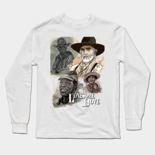 Lonesome Dove cast Long Sleeve T-Shirt